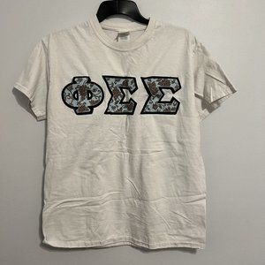 Phi Sigma Sigma Letters T-Shirt